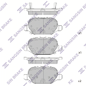 SANGSIN BRAKE SP1709