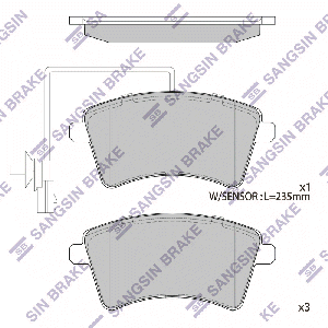 SANGSIN BRAKE SP4059A