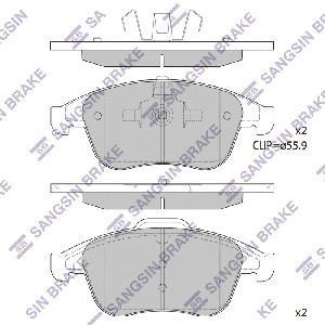 SANGSIN BRAKE SP1516