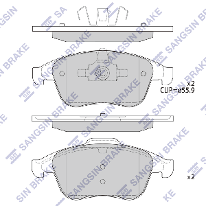 SANGSIN BRAKE SP4418