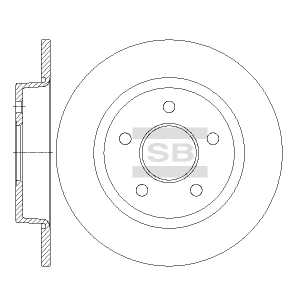 SANGSIN BRAKE SD5307