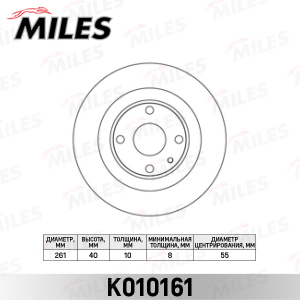 MILES K010161