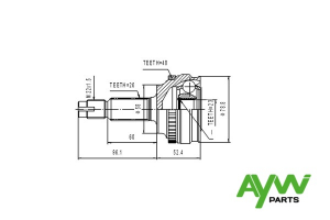 AYWIPARTS AW1510177