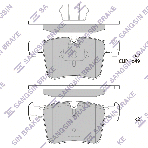SANGSIN BRAKE SP2344