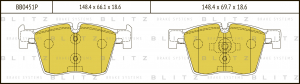 BLITZ BB0451P