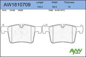 AYWIPARTS AW1810709