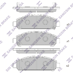 SANGSIN BRAKE SP1454