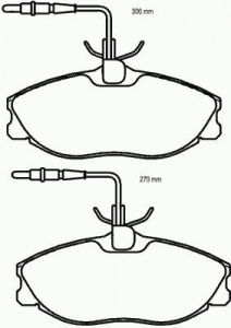 BREMBO P61057
