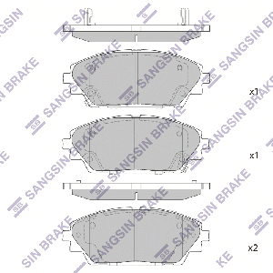 SANGSIN BRAKE SP1729