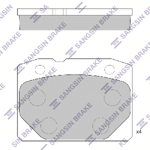 SANGSIN BRAKE SP1199