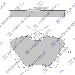 SANGSIN BRAKE SP1742