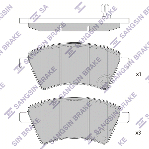 SANGSIN BRAKE SP1751