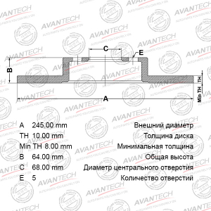 AVANTECH BR2808S