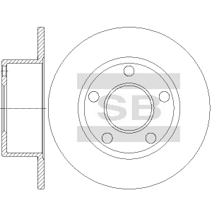 SANGSIN BRAKE SD5442