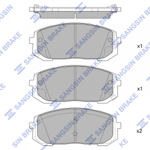 SANGSIN BRAKE SP4334