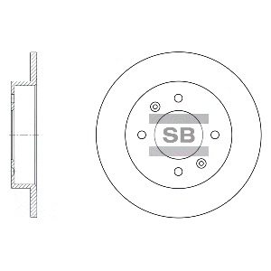 SANGSIN BRAKE SD1017
