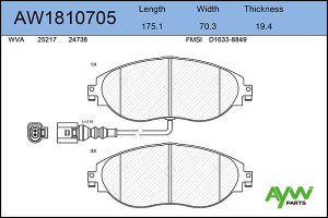 AYWIPARTS AW1810705
