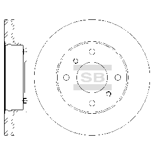SANGSIN BRAKE SD4225