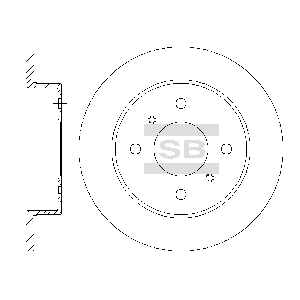 SANGSIN BRAKE SD4236