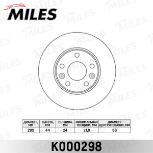 MILES K000298